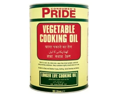 Pride Veg Oil - Yellow 20ltr