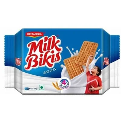 Britannia Milk Bikis 8 x 6x90g