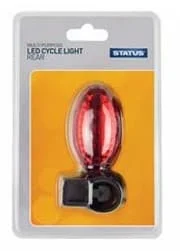 Status LED Cycle Rear Light 1pk