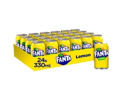 Fanta Lemon Cans 24 x 330ml