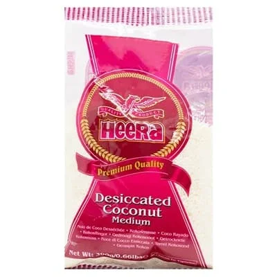 Heera Desiccated Coconut (Medium) 10 x 300g