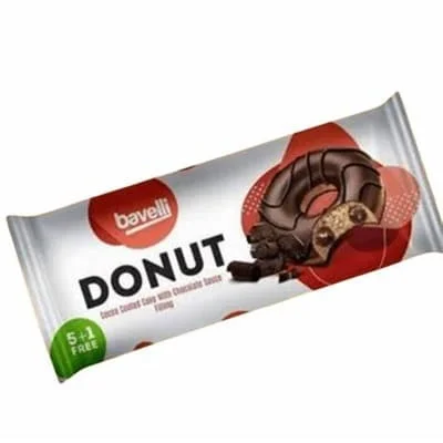 Bavelli Cocoa Chocolate Donuts 6s