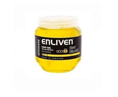 Enliven Hair Gel Yellow - Men 12 x 250ml