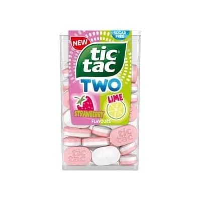 Tic Tac Two Strawberry & Lime 16x38.5g