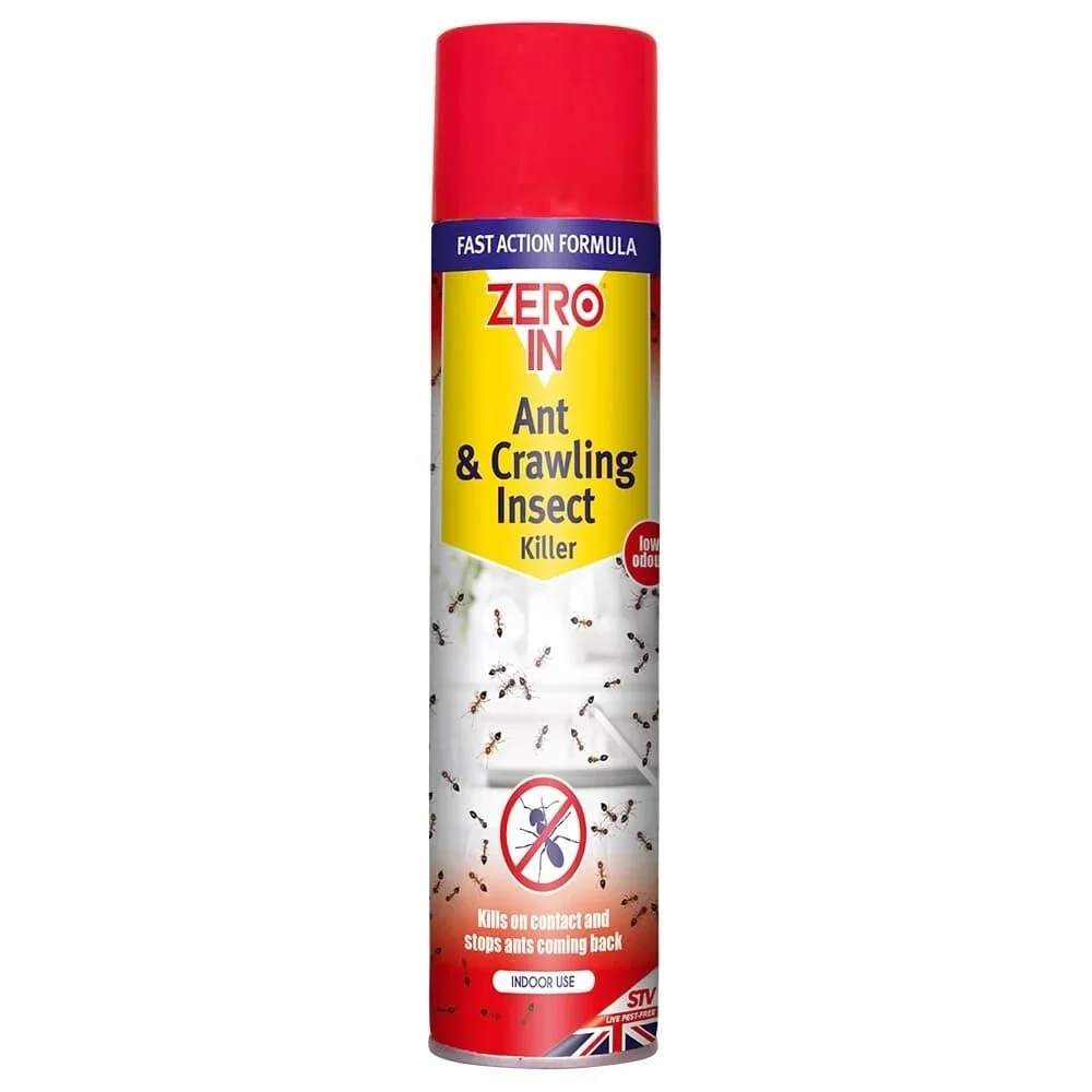 Zero In Ant & Crawling Insect Aerosol 6 x 300ml