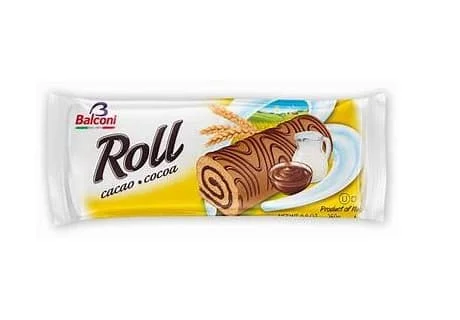 Balconi Swiss Rolls- Cacao - Cocoa 300g