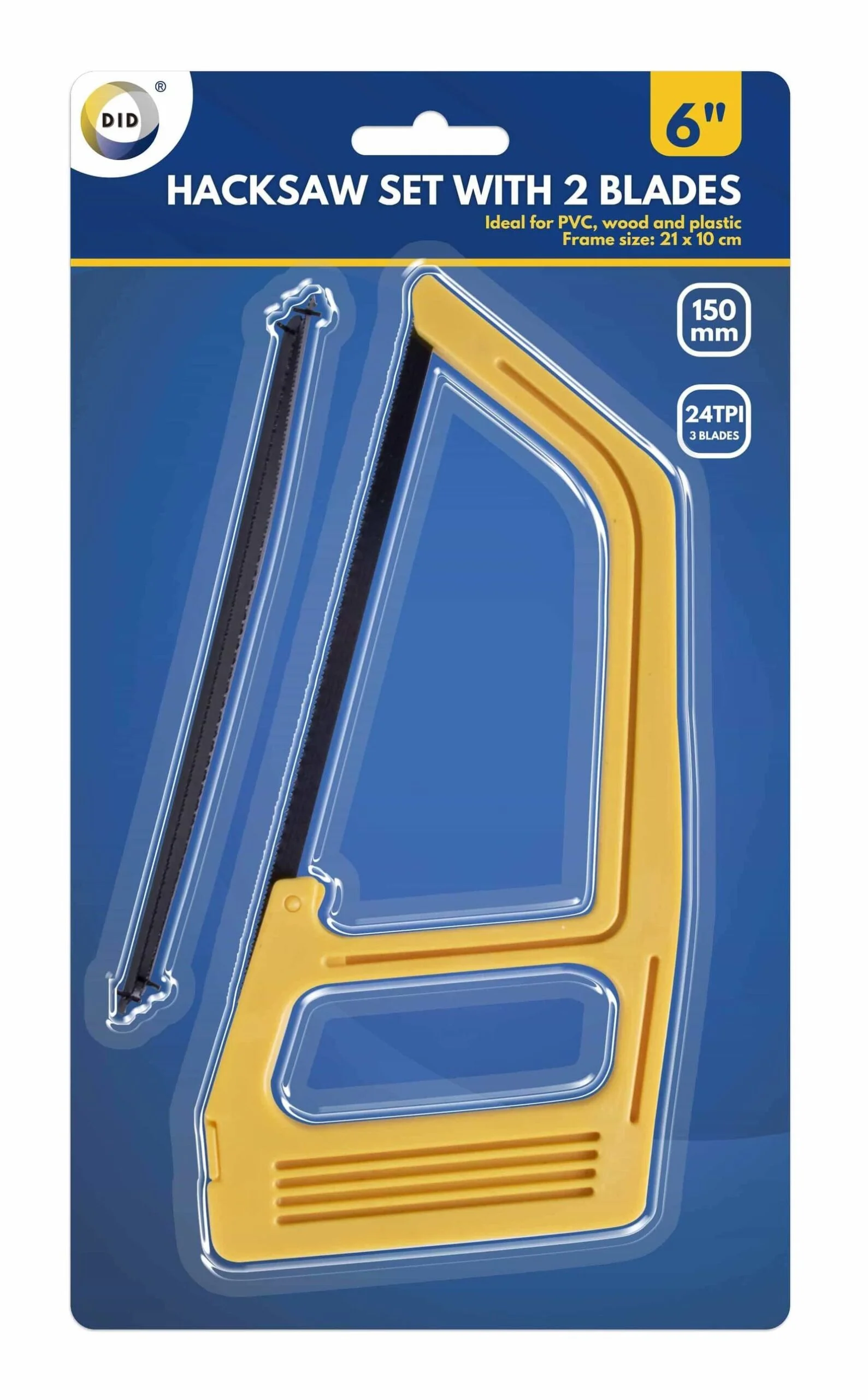 Dina 6" Mini Hacksaw & Spare Blade 1s