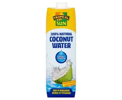 Tropical Sun Coconut Water 6 x 1ltr