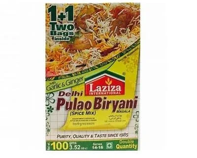 Laziza Masala Delhi Pulao Biryani 6 x 100g