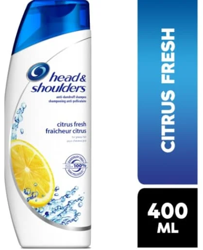 H&S Shampoo Citrus 6 x 400ml