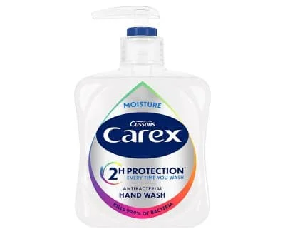 Carex Hand Wash - Moisture Plus 6 x 250ml