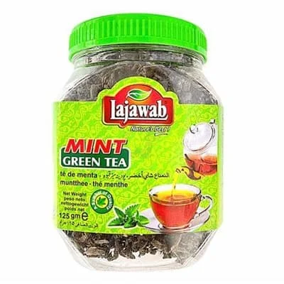 Lajawab Mint Green Tea 6 x 125g