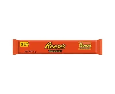 Reeses Peanut Butter Cups 5pk 18 x 77g