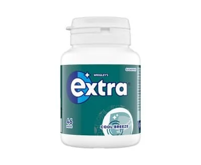 Wrigleys Extra Cool Breeze S/F Btl (46's) 6 x 64g