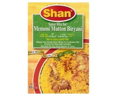 Shan Biryani Memoni Mutton 12 x 60g