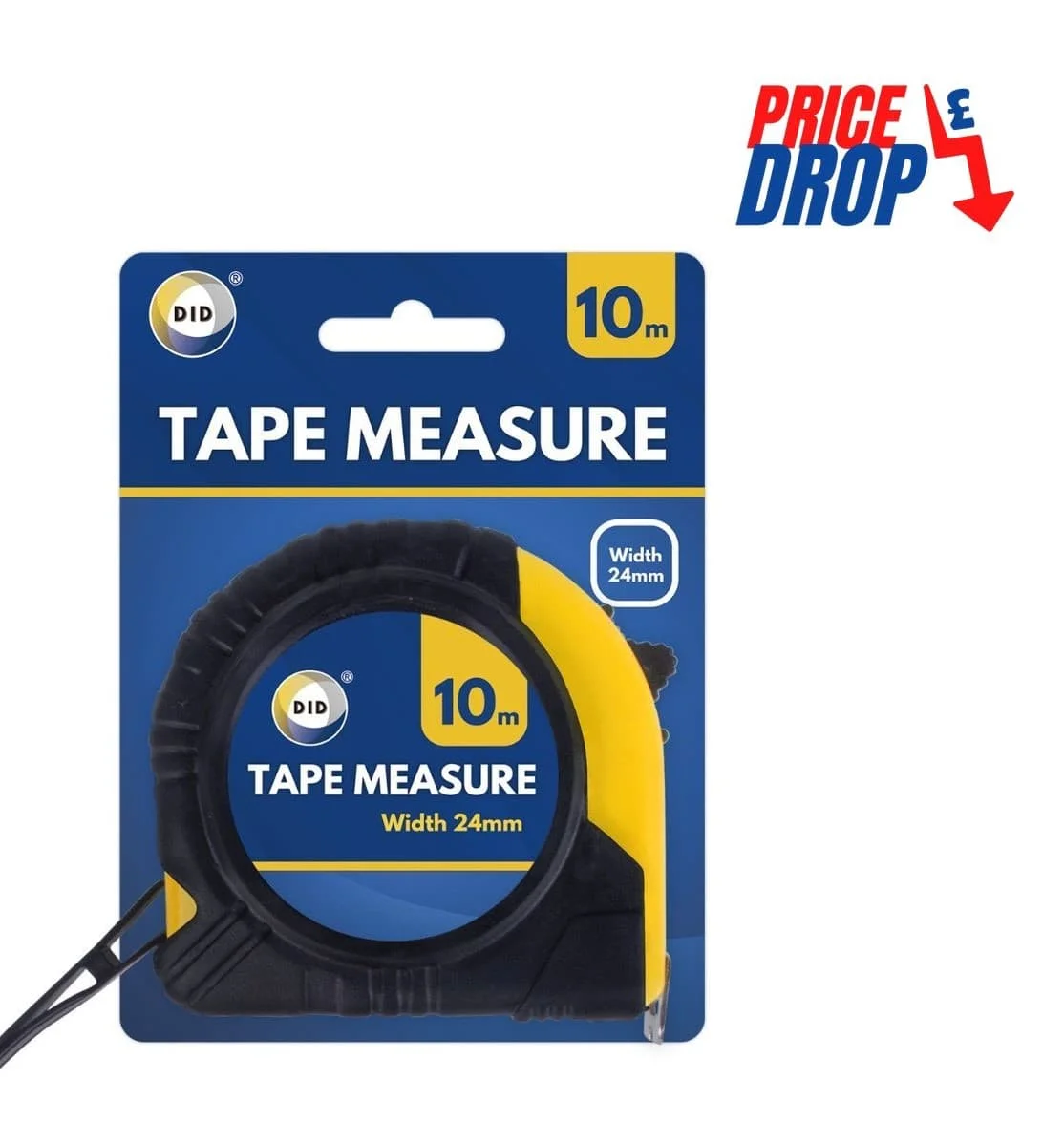 DID10mx24mm Measure Tape 10mx24