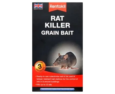 Rentokil Rat Killer Bait -3s 3s