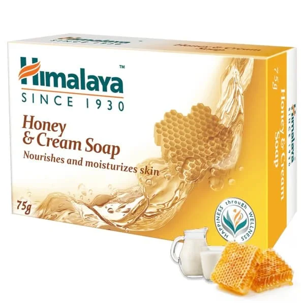 Himalaya Cream & Honey Soap 6 x 75g