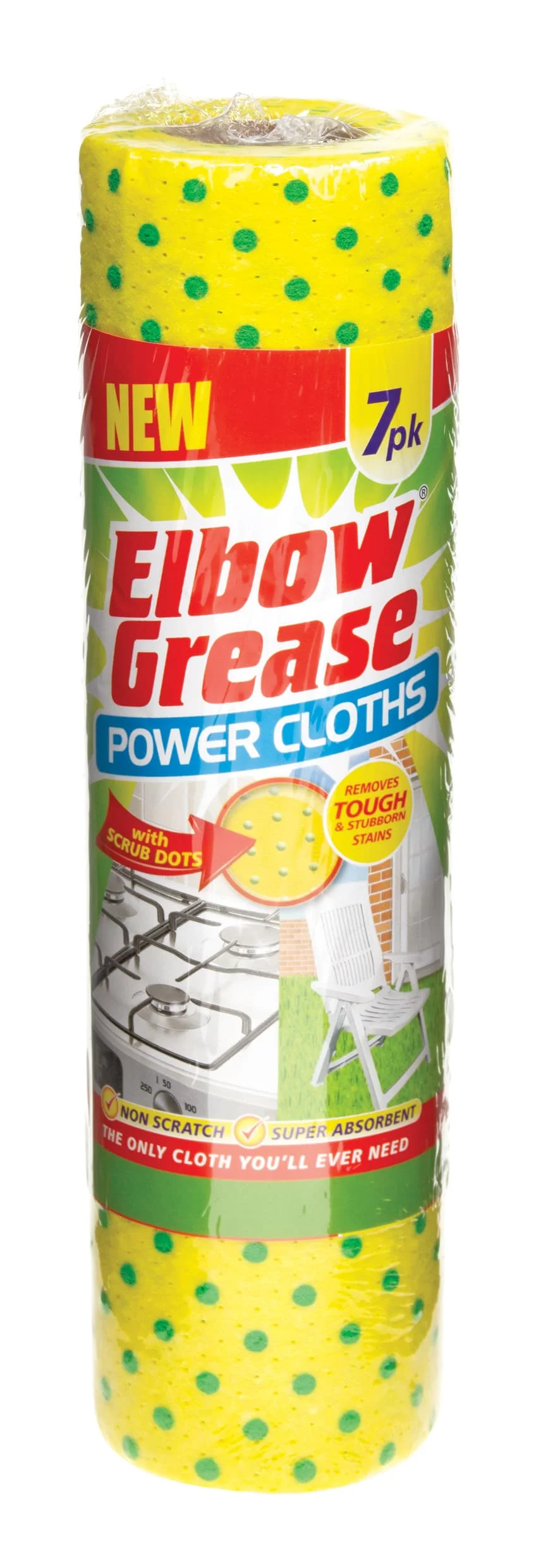 Elbow Grease Power Cloths 7PK 24 x 7s