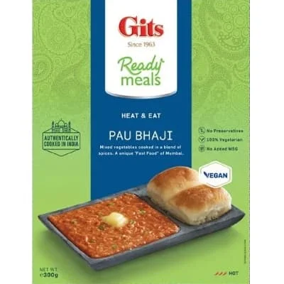 Gits Heat & Eat Pau Bhaji 10 x 300g