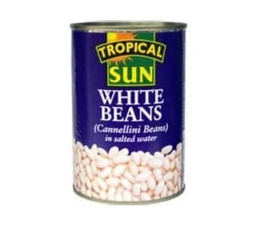 Tropical Sun White Beans Tins 12 x 400g