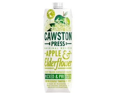 Cawston Press Apple & Elderflower Juice 6 x 1ltr