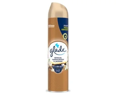 Glade Aerosol Sandalwood Jasmine 12 x 300ml