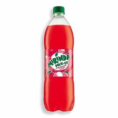 Mirinda Strawberry Btls IMP 6 x 1.5ltr