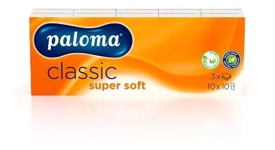 Paloma Pocket Tissues 10s 3Ply 24 x 10s