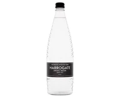 Harrogate Glass Still Spring Water Flat Cap 12 x 750ml