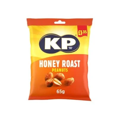 KP Honey Roast Peanut 16 x 65g