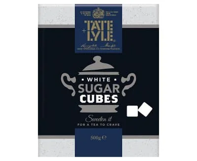 T&L Sugar Cubes - White 10 x 500g