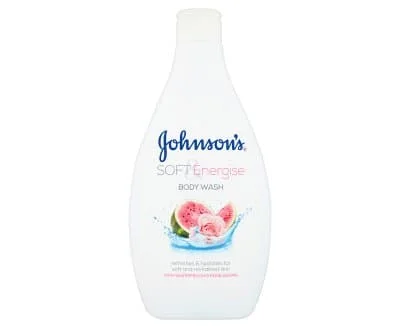 Johnsons Soft Energise Body Wash 6 x 400ml