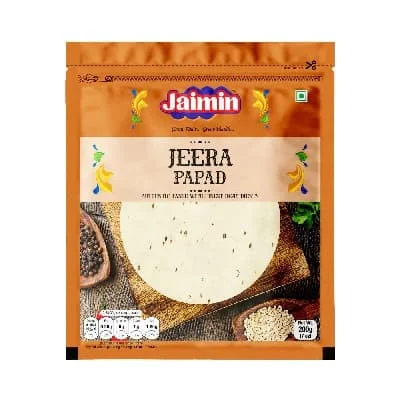 Jaimin Papad - Jeera 10 x 200g