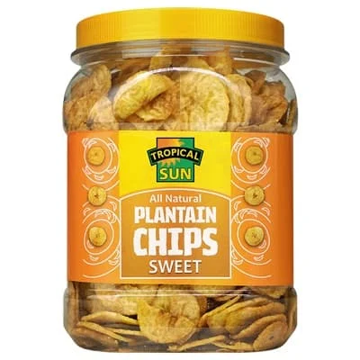 Tropical Sun Plantain Chips - Sweet 6 x 450g