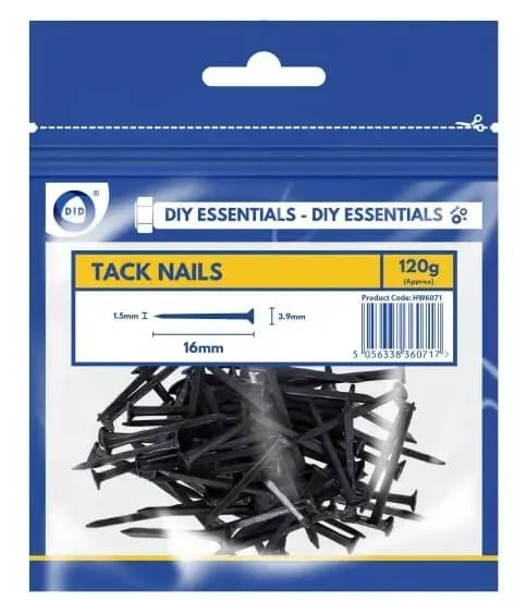 DID 16mm Track Nails 120g