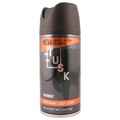 Tusk Body Spray - Orange 6 x 150ml