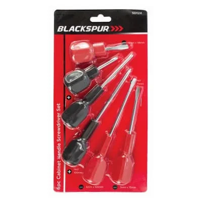 BS 6pc Cabinet Handle Screwdriver Set 6s