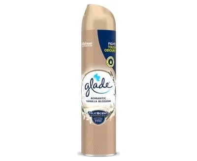 Glade Aerosol Romantic Vanilla 12 x 300ml