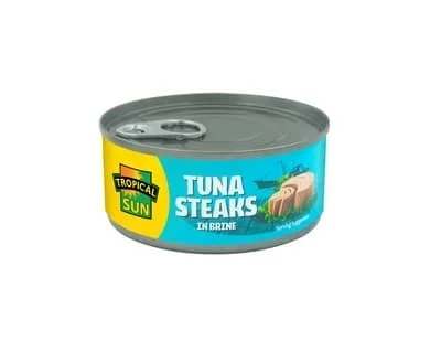 Tropical Sun Tuna Steaks In Brine 6 x 160g