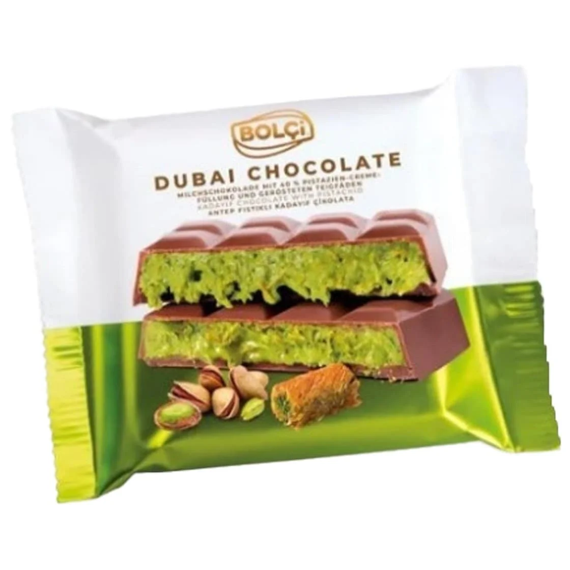 Bolci Dubai Chocolate Pistachio 16gx75pcs