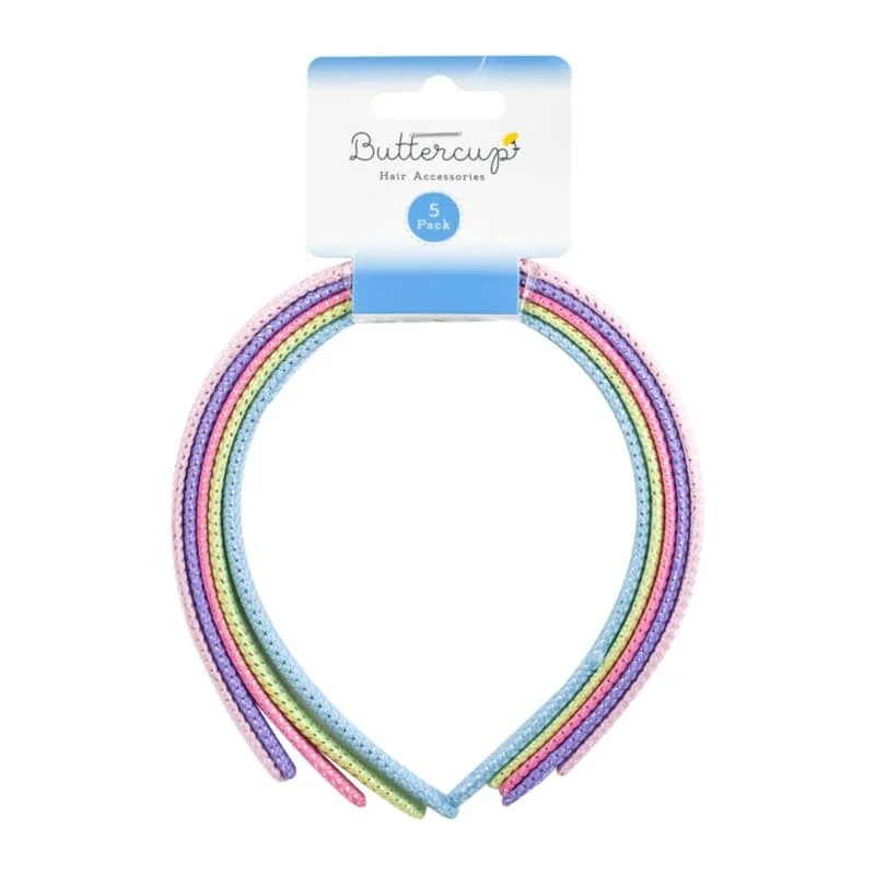 OTL Buttercups Fabric Hair Bands 5s