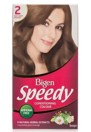 Bigen Speedy Light Warm Chestnut 2 3 x 1s