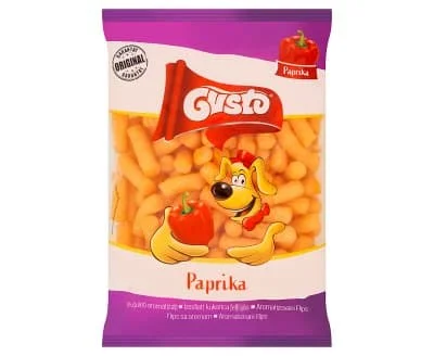 Gusto Pufuleti Puff Paprika 9 x 80g