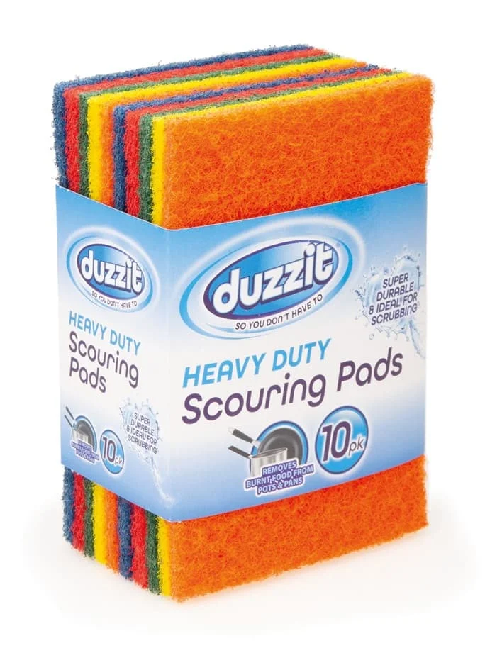 151 10Pk HD Scouring Pads 10s