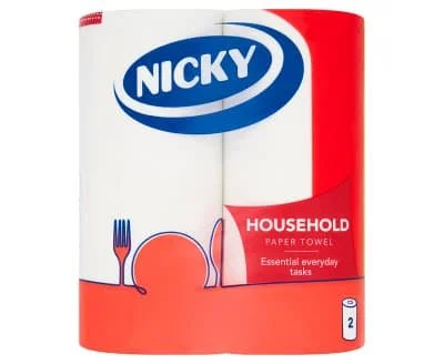 Nicky Household Kitchen Rolls 10 x 2s