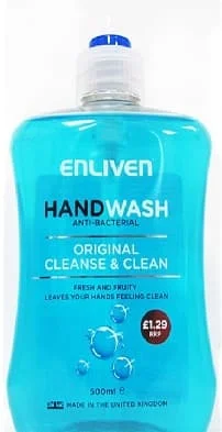 Enliven Hand Wash - Original 6 x 500ml