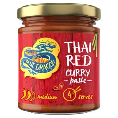 Blue Dragon Thai Red Curry Paste 12 x 50g