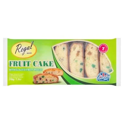 Regal Fruit Cake Slices(7slices) 210g