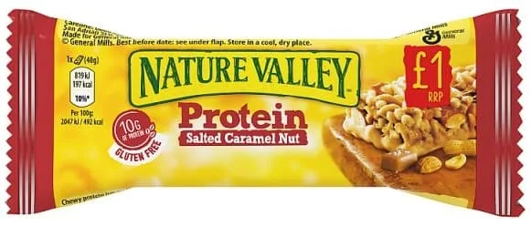 Nature Valley Protein Salted Caramel Bar 12 x 40g